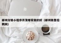 郴州分销小程序开发哪家做的好（郴州销售招聘网）